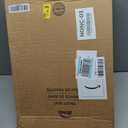 Bemis 7300SLEC Slow Close Toilet Seat, Easy Clean Hinges and Durable Plastic Seat, Made in USA, Elongated, White