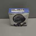 FRIZCOL Portable Stroller Fan, Use As Power Bank, 65H 12000mAh Battery Operated Fan Flexible Tripod Baby Car Seat Fans with Timming, Personal Mini Handheld/Desk/Small Clip On Fans For Stroller (Black)