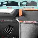 WAYIDSS Dash Cover Compatible with Honda Odyssey 2018-2026 Minivan Dashboard Cover Mat (with HUD) Non-Slip Pad Carpet Sunshield Protector with HUD Accessories Custom Fit for Honda Odyssey