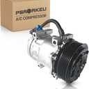 CO4577C A/C Air Conditioner AC Compressor W/Clutch Fits for Kenworth T660 2011-2012, T680 2013-2015/2017-2018,T880 2017-2018,Peterbilt 365/367 2011-2016,389 2016,567 2015-2016