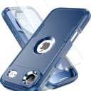 for iPhone Air Magnetic Case,Compatible with Magsafe,2X Screen Protector,Heavy Duty Protection,Rugged & Durable Phone Cover for iPhone Air Case,Blue