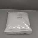 White Sheer Curtains 102 Inch Long 2 Panels, Thin Textured Linen Look Drapes for Living Room, Rustic See Through Window Treatments Decor, DIY Pinch Pleat Sliding Glass Door Curtain