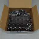 Vivaplex, 24, Amber, 15 ml (1/2 oz) Glass Bottles with Glass Eye Droppers for Essential Oils