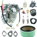 Carburetor For Kohler CV730 S CV740 S 25HP 27HP Engine 24853102-S Tractor Carb with Air filter Tune-Up kit