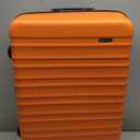 Amazon Basics 30" Hardside Large Checked Luggage, Hardshell Suitcase With Wheels, Expandable For Up to 15% More Space, With Scratch-Resistant Surface, Four Multi-directional Wheels, Orange