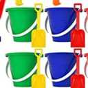 Pool Party Favors Beach Party Favors - 48 PCS Pool Toys For Kids Ages 3-8, Sand Bucket and Shovels Set, Pool Party Supplies, Sand Toys