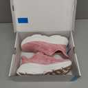 Women's Slip On Walking Shoes Hands-Free Cushion Running Tennis SwiftPlush Non-Slip Comfortable Workout Gym Athletic Fashion Sneakers (7, Pink)