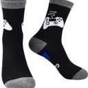 2 x Stocking Stuffers for Men Teen Boys Adults Christmas Gifts Birthday Gifts for Him Husband Boyfriend (One Size, Game Socks2)