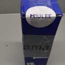 MIULEE Pack of 2 Decorative Linen Burlap Coastal Pillow Covers Farmhouse Accent Pillowcases for Sofa Car Couch Bedroom Living Room Decor 20x20 Inch Blue