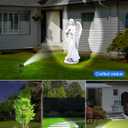 Solar Powered Spotlights Outdoor Waterproof Sunset Spot LED Lamp Ultra Bright for Tree, Flag, Lawn, Statue, Pool, Garden, House, Wall, Yard, Path Outdoor Landscape Uplighting 4 Pack Cool White