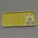 LOVE 3000 Designed for iPhone 17 Pro Case, Premium Silicone [Compatible with Magsafe][Soft Anti-Scratch Microfiber Lining] Shockproof Protective Phone Case for Men Women 6.3", Creamy Yellow