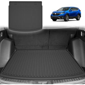 Original 2017-2022 CR-V Cargo Liner for Honda CRV (Not for Hybrid) - Custom Fit TPE Trunk Mat Accessories - All Weather Rubber Cargo Mat for Honda CRV 2017-2022(Upper Position)