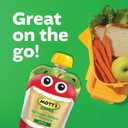 Mott's No Sugar Added Applesauce Variety Pack, 3 Flavors Apple, Strawberry & Mixed Berry, Made from Real Fruit, No Artificial Flavors, 3.2 oz Clear Pouches, 20 Pack