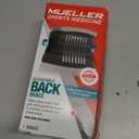 MUELLER Sports Medicine Adjustable Back Brace, Ideal for Upper and Lower Back Pain, Relief & Support for Men and Women, Strains, Sciatica, Scoliosis, Black