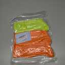 Women's Neon Scrunch Crew Socks 80s 90s Retro 3-Pack Cotton Stacked Boot Calf Cozy Ribbed Slouchy Socks Size 5-10 (1-white/Neon Green/Neon Orange)