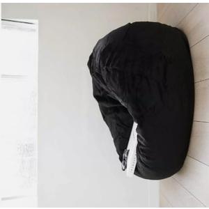 Velvet Black Bean Bag Cover, 1 Piece