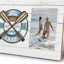 Life is Better at the Lake Picture Frames 4x6, Lake House Decor, Lake House Gifts, Lake House Decor for the Home, Lake Themed Decor, Gifts for Lake Lovers, Nautical Paddle Photo Frame, 338AX