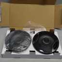 6in 2-Way Coaxial Car Speakers, 400W (100W RMS), Universal Car Stereo Speaker Replace, Auxiliary Coaxial Speaker W/Wire & Cover (Pair)