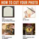 Dog Photo Frame Memorial Ornaments 2026 - Passing Away, Remembrance, Memorial Gifts for Loss of Dog - Pet Loss, Pet Sympathy, Forever Loved Personalized Picture Gift (Dog With Bone)