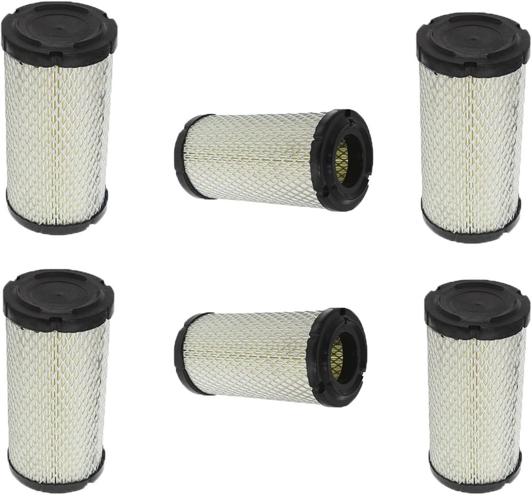 6PK Air Filter 4163715 4164152 Replacement for Kubota BX Series D662 D722 D782 D902 RTV500 RTV900 KTV900 Replaces K1211-82320 1G659-11222 6A10082630 6A10082632