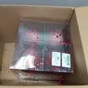 MCEAST 8 Pieces 4 Inches Christmas Ball Ornaments Sequin Glitter Ball Decorative Xmas Baubles Set Festive Hanging Ornaments for Xmas Tree House Holiday Wedding Party Decoration, Red