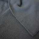 IKIID Double-sided Sherpa Faux Fake Animal Fur Fabric Long Pile For Home Decor Upholstery Dressmaking Plush Sewing Quilting Apparel Crafts Decor(Color:39 black gray)