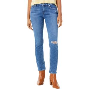 PAIGE Women's Amber Mid Rise Striaght Leg in Road Rules (31) PAIGE Women's Amber Mid Rise Striaght Leg in Road Rules (31)