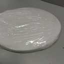 Elongated Toilet Seat with Slow Close & Quiet Close, 19 Inch Never Loosen Durable Lid, Polypropylene Easy to Install & Clean, White