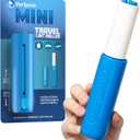 PetLovers Mini Lint Roller Travel Size 50 Sheets  Compact pet Hair Remover for Dog and cat Fur. Lightweight Design Ideal for Clothes Furniture and car. Perfect for Quick and Easy on The go Cleaning