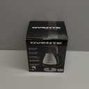 OVENTE Electric Kettle, 1.5L Borosilicate Glass Countertop Water Heater and Boiler for Coffee or Tea, BPAFree, Auto ShutOff, BoilDry Protection, Removable and Washable Spout Filter, Black KG83B