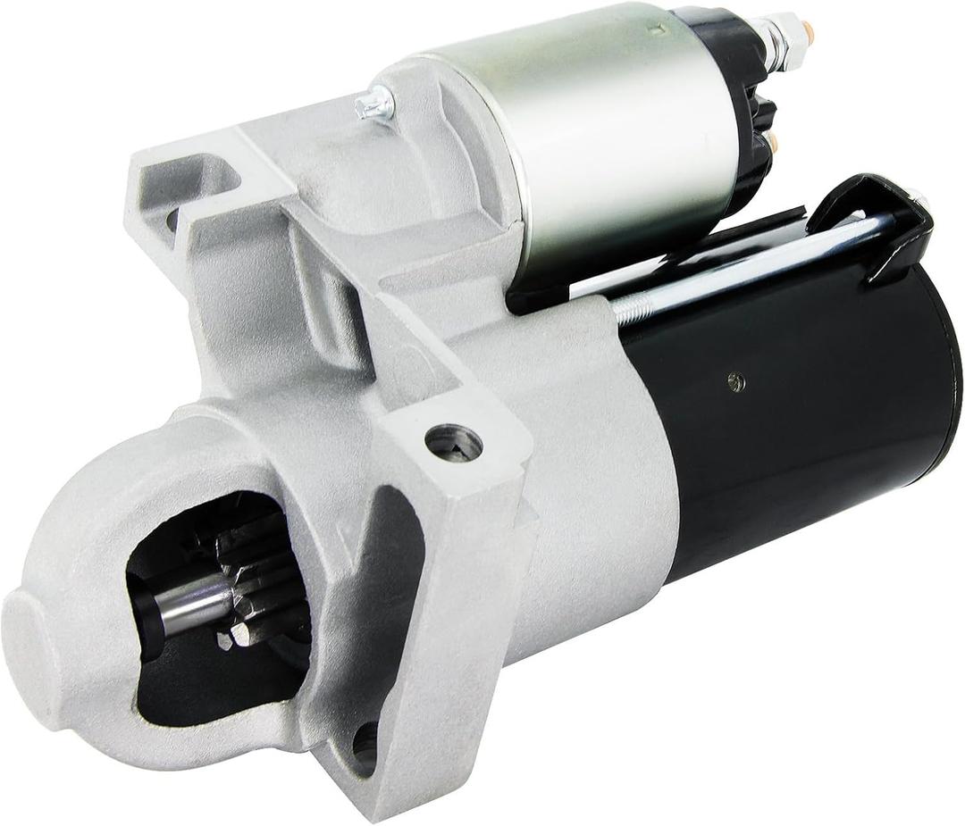 Starter Replacement New for 99-03 Chevrolet S10 2.2L, 97-05 Malibu 3.1L, 00-05 Impala 3.4L, 97-01 Lumina 3.1L, 99-03 GMC Sonoma 2.2L, 01-05 Pontiac Aztek Grand Prix Am 3.4L, 97-05 Buick Century