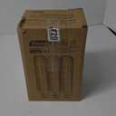 theaoo Egg Holder for Fridge, Automatic Rolling Egg Container for Refrigerator, Clear Plastic Egg Dispenser, Stackable Eggs Organizer with Quick Removable inner Tray For Organizers and Storage, 3 Pack