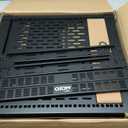 Tecmojo 12U Open Frame Network Rack for IT & AV Gear, AV Rack Floor Standing or Wall Mounted,with 2 PCS 1U Rack Shelves & Mounting Hardware,Network Rack for 19" Networking,Audio and Video Device