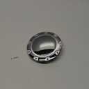 QYMOPAY Aluminum Horn Button for 9-bolt Steering Wheels, High Polish Finish 9-Bolt Steering Wheel Horn Button, for Most 9-Hole Steering Wheel Flat Horn Buttons on the Market