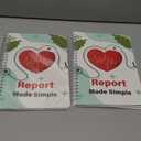 INKNOTE 2Pcs Nurse Report Sheet Notebook Nursing Handoff Logbook for Organizing Notes Appreciation Gifts Student Clinical Supplies 8.27 X 5.9inch