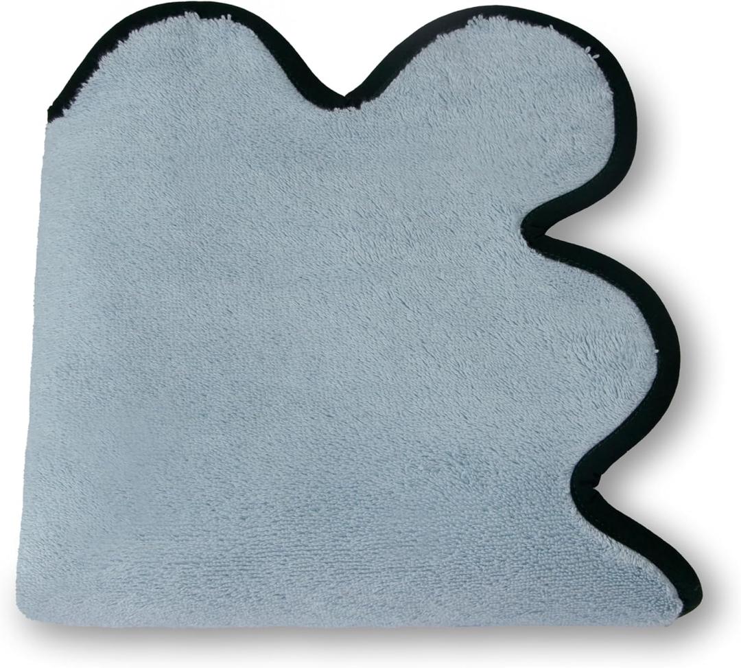 Kassatex Chairish Towels - Blue/Forest Green/Hand Towel, 17"L x 17"W