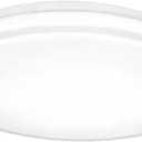 Commercial Electric LED CR Changing Color Flush Mount Light, White, 16 inch, 24 Watts, Indoor Use