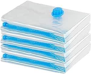 Vacuum Storage Bags, Works with Any Vacuum Cleaner,to Store Clothes and beddings,Could Save Your Space,dust-Free,Keep Away from Moisture (Medium 4(80X60) CM)