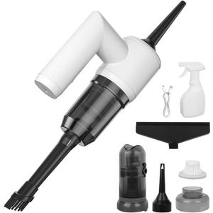 MDK 11-in-1 Set Window Vacuum Squeegee Cordless with 5 Versatile Cleaning System5000Pa Strong Suction Window Vacuum CleanerWet & Dry Vacuum Cleaning Tool Ultra-Light 1.1LBSDOE