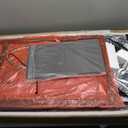 L Shaped Gaming Desk with Desk Extender, 47-59in Smart Corner Computer Desk with LED Lights & Power Outlets, Monitor Stand, Storage Bag, for Work, Home Office, Bedroom, Study, Black