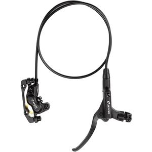 BUCKLOS Zoom MTB 4 Piston Hydraulic Disc Brakes Set, Left Front 850mm Right Rear 1550mm Mountain Bike Hydraulic Brake Aluminum Alloy Lever with Caliper is/PM Adapter (Pre-Bled)