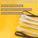 3 x UamGlsob 2 Pairs Flat Shoelaces for New Balance 9060, 574, 997, 998, 990, 1500 Sneakers, Athletic Classic Replacement Laces