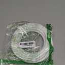 15FT 3/8 Inch O.D.RO Water Tubing,NSF Certified Water Line for RO(Reverse Osmosis) Water Purifier Filter System,BPA free Flexible Tubing(White)