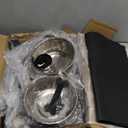 SHAINFUN Elevated Dog Feeder for Large Breeds, Adjustable Height Raised Dog Bowl Stand with 3000ML Stainless Steel Bowls