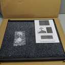 BEHERO Front Door Mat Outside Entrance - 2-in-1 Wet & Dry Dual Deep Cleaning Shoe Mats, Heavy Duty Indoor and Outdoor Welcome Matt, 16" x 47"/24" x 31.5" Variable-Size Disinfectant Mat for Entryway