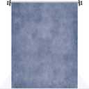 8X10FT Abstract Light Blue Portrait Photography Backdrops with Pocket on Top for Professional Photo Studio Booth Props