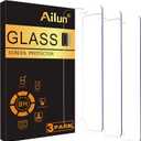 Ailun Screen Protector Compatible for iPhone 8 plus,7 Plus,6s Plus,6 Plus, 5.5 Inch 3Pack Case Friendly Tempered Glass