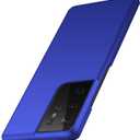 Phone Case for Samsung S21 Ultra 5G Slim Protective Samsung Galaxy S21 Ultra Case [Matte Finish] [Guard from Scratch/Slip/Shock/Fingerprint] [Ultra Slim] PC Hard Cover for Samsung S21 Ultra(Blue)