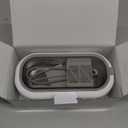 Ultrasonic Jewelry Cleaner, 48KHz Ultrasonic Cleaner Machine for Jewelry, Eyeglasses, Rings, Watch Strap, Dentures-Dual Cleaning Modes, 304 Stainless Steel Tank (White)