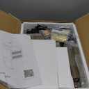 Veegle Rattan Nightstand with Charging Station,Modern Bedside Table with 2 Storage Drawer and Open Wood Shelf, for Bedroom and Small Spaces,Night Stand with Solid Wood Legs (Grey Oak)